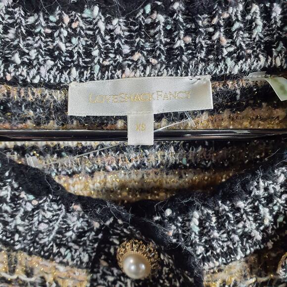 Loveshack Fancy Cardigan Size XS - Picture 4 of 5